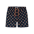 Name It Name It Jongens Zwemshort Kinderen NKMZADDI Hamburger Print Donkerblauw