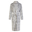 By Louise By Louise Ladies Bathrobe Fleece Grey Panther Print