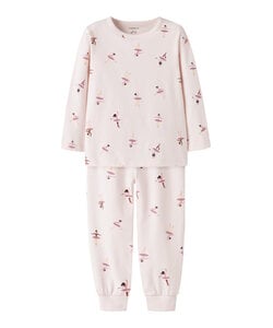 Name It Meisjes Pyjama Set NMFNIGHTSET BALLARINA Roze