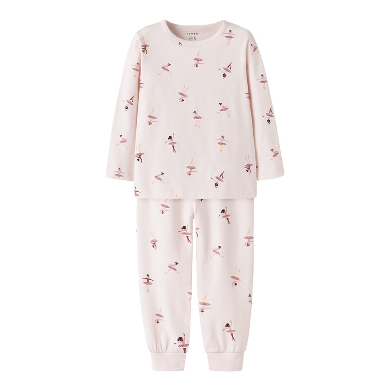 Name It Name It Meisjes Pyjama Set NMFNIGHTSET BALLARINA Roze