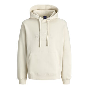 Jack & Jones Heren Hoodie JORBLEECKER Off-White
