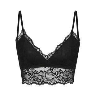 Pieces Dames Bralette Kant PCLINA Zwart