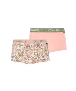 O'Neill Dames Boxershort 2-Pack Multi Jungle Paisley Blossom Print