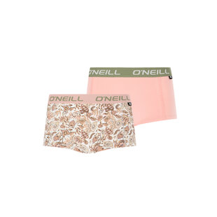 O'Neill Ladies Boxers Shorts 2-Pack Multi Jungle Paisley Blossom Print