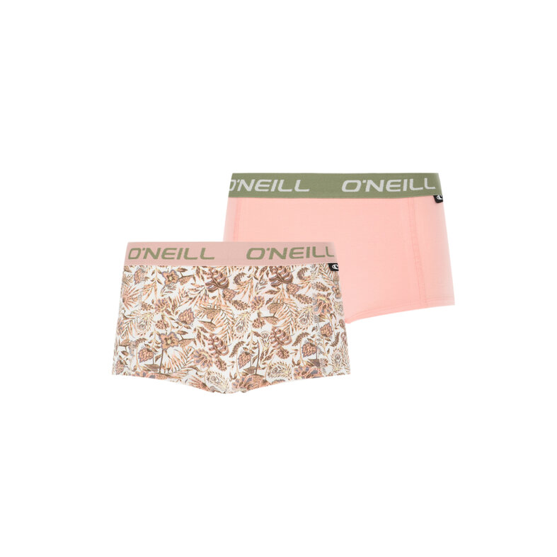 O'Neill O'Neill Ladies Boxers Shorts 2-Pack Multi Jungle Paisley Blossom Print