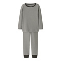 Name It Name It Meisjes Pyjama Set NMNNIGHTSET STRIPE Zwart/Wit