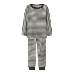 Name It Girls Pyjama Set NMNNIGHTSET STRIPE Black/White