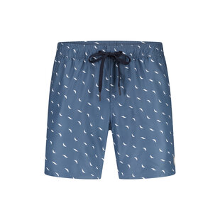 Ten Cate Heren Zwemshorts Print Blauw
