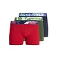 Jack & Jones Jack & Jones Heren Trunks Boxershorts JACPAW 3-Pack Effen