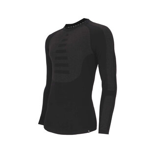 STAPP Heat Thermo Shirt Men's Long Sleeve Merino Wool Black