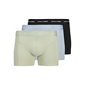 Jack & Jones Jack & Jones Men's Boxer Shorts Trunks JACTOM Bamboo 3-Pack Black/Light Blue/Light Green