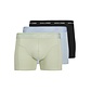 Jack & Jones Jack & Jones Heren Boxershorts Trunks JACTOM Bamboe 3-Pack Zwart/Lichtblauw/Lichtgroen