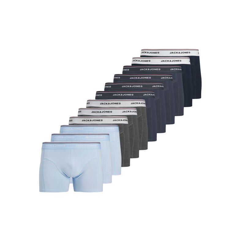 Jack & Jones Jack & Jones Heren Boxershorts Trunks JACAVERY Multicolor 12-Pack