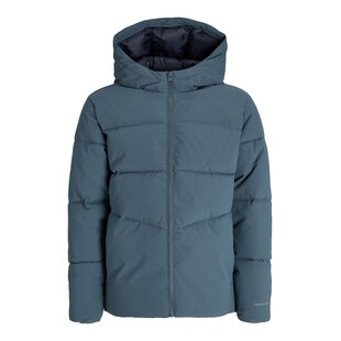 Jack & Jones Junior Jongens Winterjas JJGLOBAL Puffer Jacket Blauw
