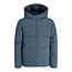 Jack & Jones Junior Jack & Jones Junior Jongens Winterjas JJGLOBAL Puffer Jacket Blauw