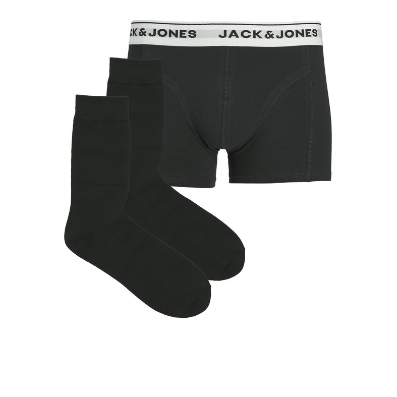 Jack & Jones Jack & Jones Heren Giftbox Sokken + Boxershort JACORDINARY Zwart
