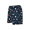 Happy Shorts Happy Shorts Wijde Kerst Boxershort Heren X-mas Cookies Blauw