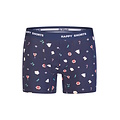 Happy Shorts Happy Shorts Heren Boxershorts Kerst 2-Pack Donkerblauw/Groen