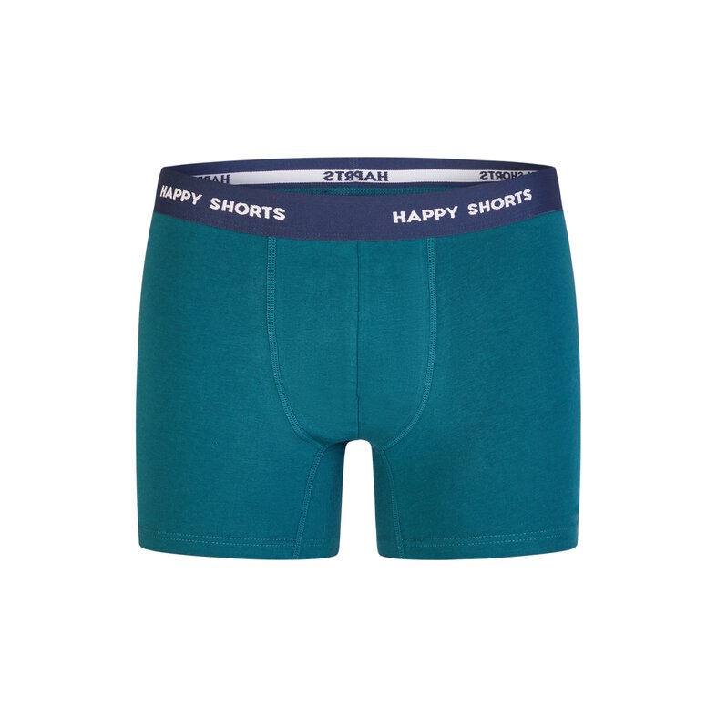 Happy Shorts Happy Shorts Heren Boxershorts Kerst 2-Pack Donkerblauw/Groen
