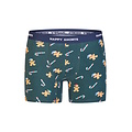 Happy Shorts Happy Shorts Men's Boxer Shorts Christmas 2-Pack Green/Dark Blue
