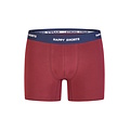 Happy Shorts Happy Shorts Heren Boxershorts Kerst 2-Pack Donkerblauw/Bordeaux