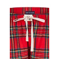 Happy Shorts Happy Shorts Ladies Pyjama Pants Long Red Checkered Flannel
