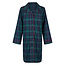Happy Shorts Happy Shorts Ladies Nightshirt Long Sleeve Flannel Dark Blue/Green Checkered