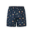 Happy Shorts Happy Shorts Wide Christmas Boxer Shorts Men's Gingerbread Blue