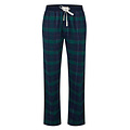 Happy Shorts Happy Shorts Men's Christmas Pajama Pants Long 2-Pack Gingerbreadmen/Checked