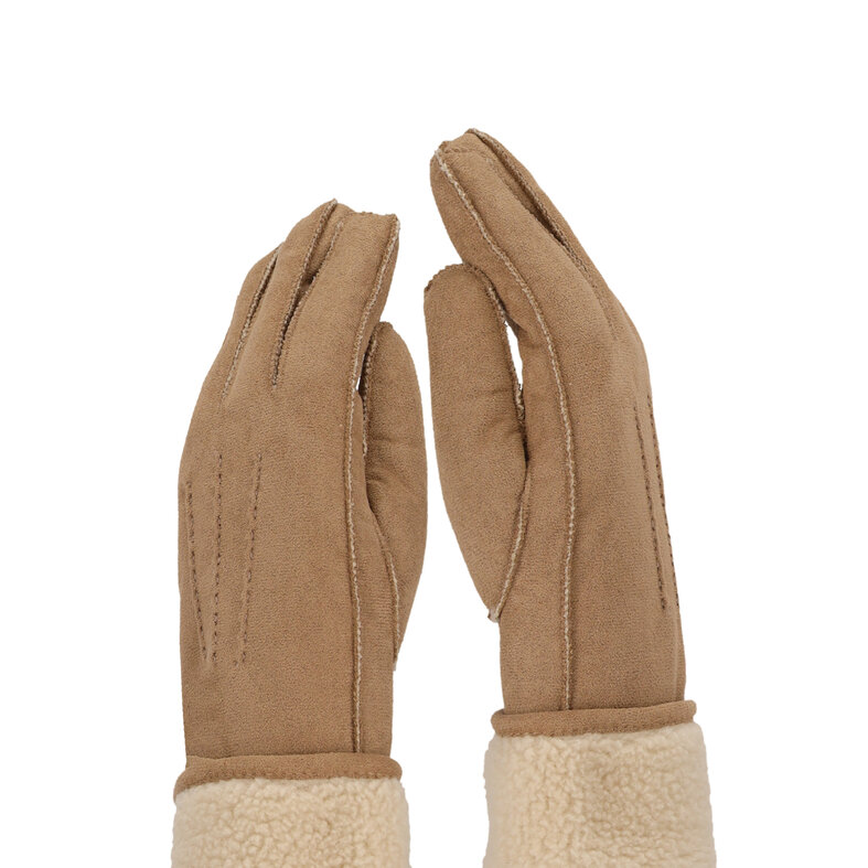 Sarlini Sarlini Ladies Suede Gloves Light Brown