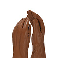 Sarlini Sarlini Ladies Leather Gloves Cognac