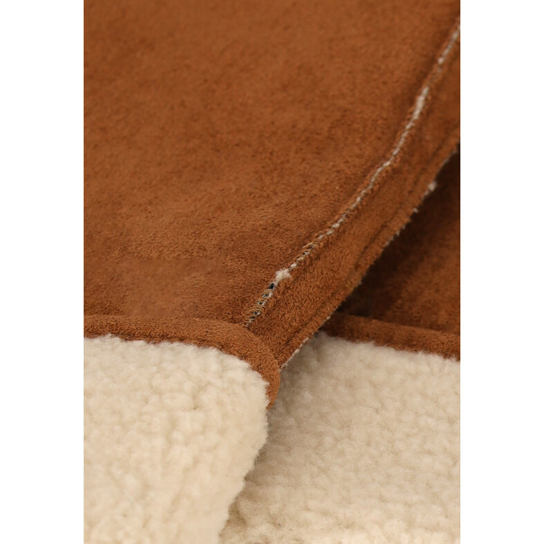 Sarlini Sarlini Ladies Suede Mittens Cognac