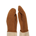 Sarlini Sarlini Dames Suèdine Wanten Cognac