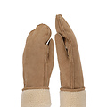 Sarlini Sarlini Ladies Suede Mittens Light Brown