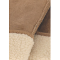 Sarlini Sarlini Ladies Suede Mittens Light Brown