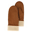 Sarlini Sarlini Ladies Suede Mittens Cognac