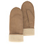 Sarlini Sarlini Ladies Suede Mittens Light Brown