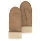 Sarlini Sarlini Ladies Suede Mittens Light Brown