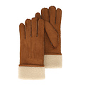 Sarlini Sarlini Dames Suèdine Handschoenen Cognac