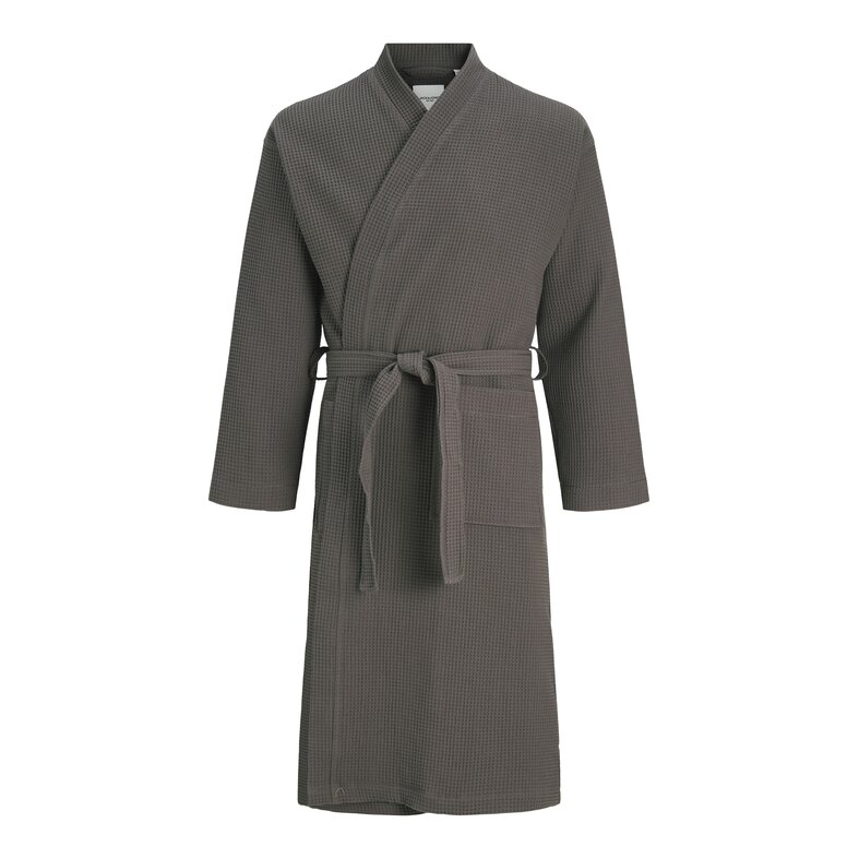 Jack & Jones Jack & Jones Heren Wafel Badjas JACWAFFLE Bruin