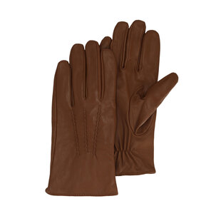 Sarlini Ladies Imitation Leather Gloves Cognac