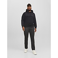 Jack & Jones Jack & Jones Heren Plus Size Hoodie JJESTAR Zwart