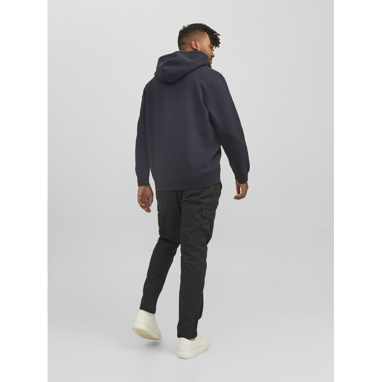 Jack & Jones Jack & Jones Men's Plus Size Hoodie JJESTAR Dark Blue
