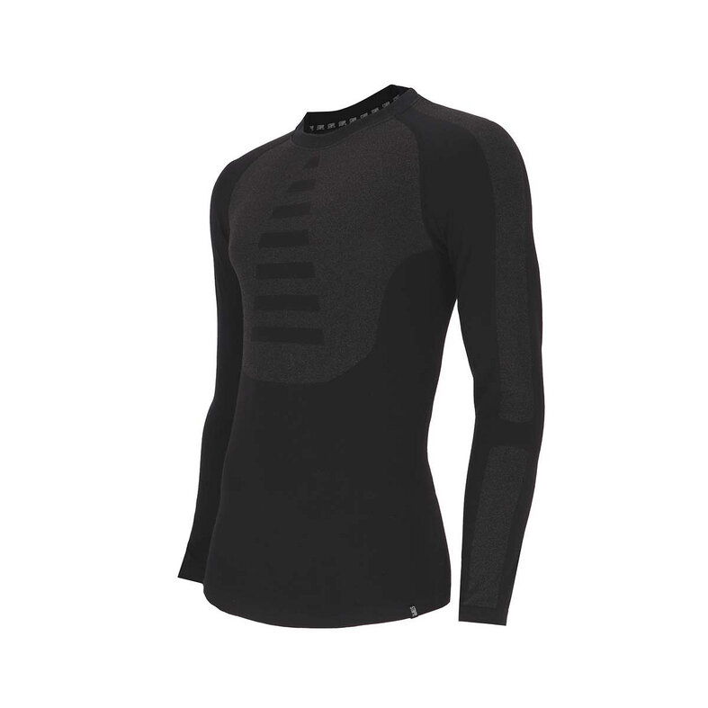STAPP STAPP Heat Thermoset Men - Merino Wool - Thermo Shirt + Thermo Tights Black