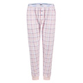 By Louise By Louise Ladies Pyjama Set Long Pink Checkered