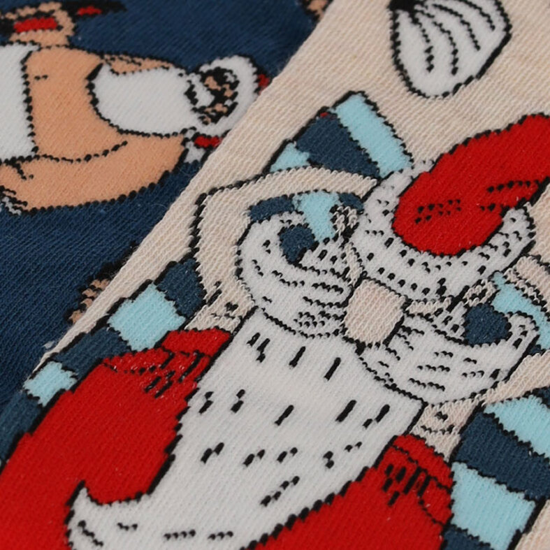 Apollo Apollo Wrong Christmas Socks Men 2-Pair Santa Claus