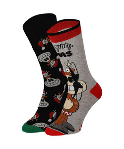 Apollo Wrong Christmas Socks Men 2 Pairs Reindeer