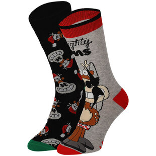 Apollo Wrong Christmas Socks Men 2 Pairs Reindeer