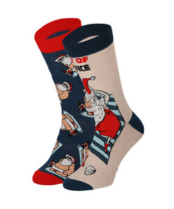Apollo Wrong Christmas Socks Men 2-Pair Santa Claus