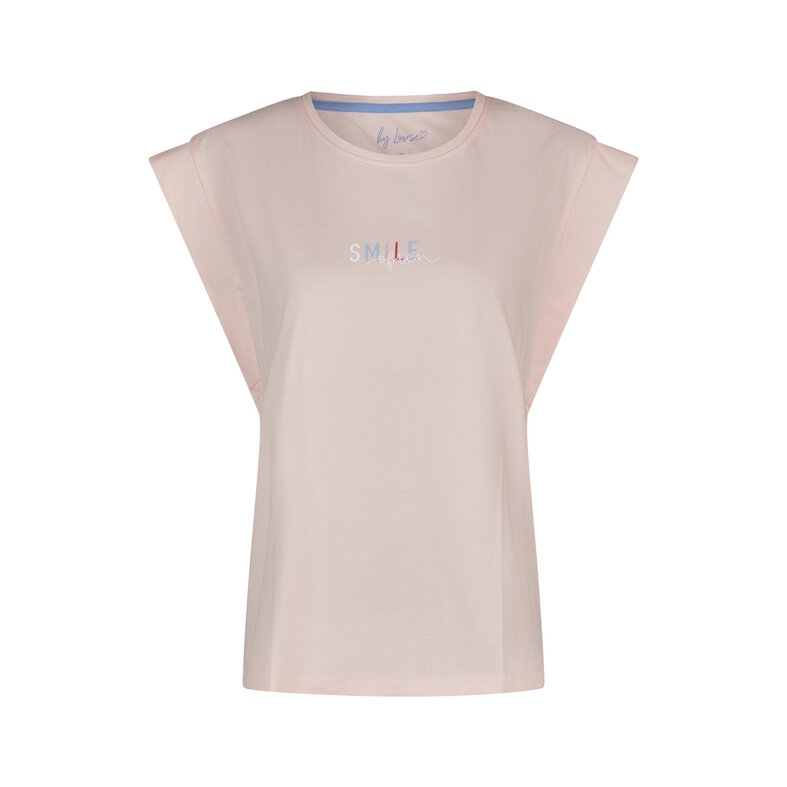 By Louise By Louise Dames Korte Pyjama Set Shortama Roze Geruit